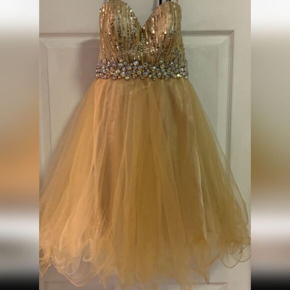 ALYCE MINI Cocktail / Prom dress with tulle Final Discount - Picture 2 of 5